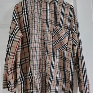 Beige Flannel Jacket